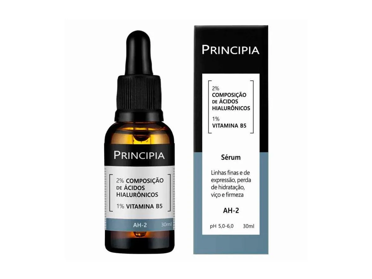 Sérum Facial Principia AH-2 Ácido Hialurônico + Vitamina B5 30ml
