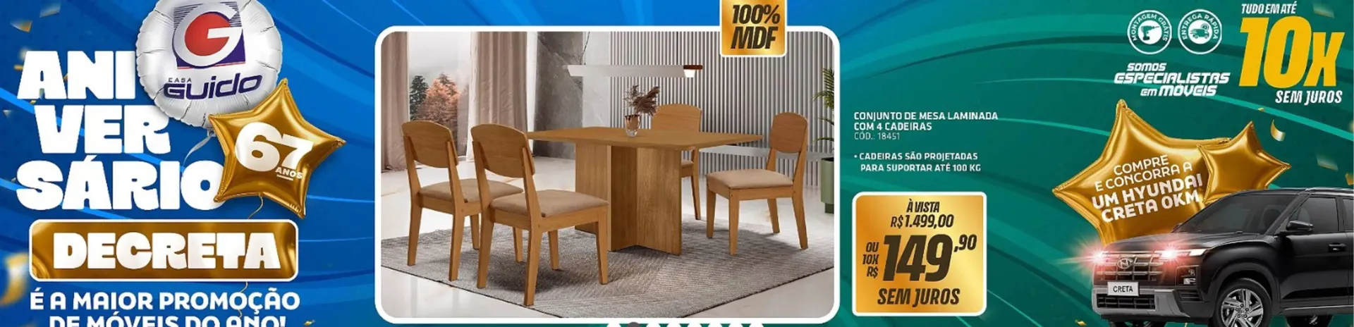Encarte de Catálogo Lojas Guido 22 de julho até 22 de agosto 2025 - Pagina 1