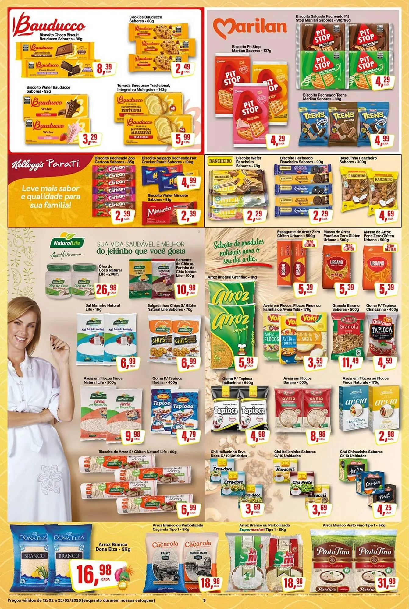 Encarte de Encarte Rede Supermarket 20 de fevereiro até 22 de fevereiro 2026 - Pagina 9
