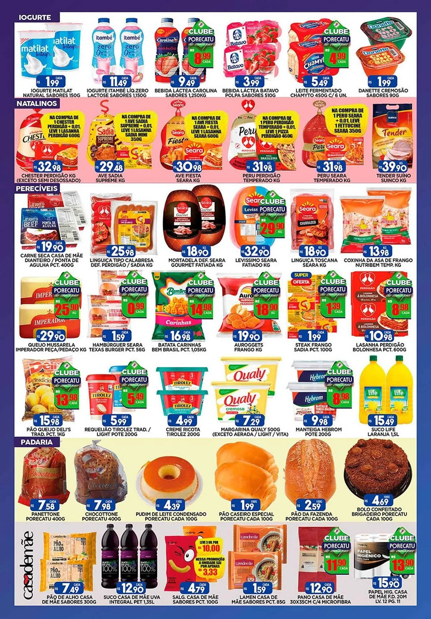 Encarte de Catálogo Supermercado Porecatu 11 de dezembro até 14 de dezembro 2025 - Pagina 2
