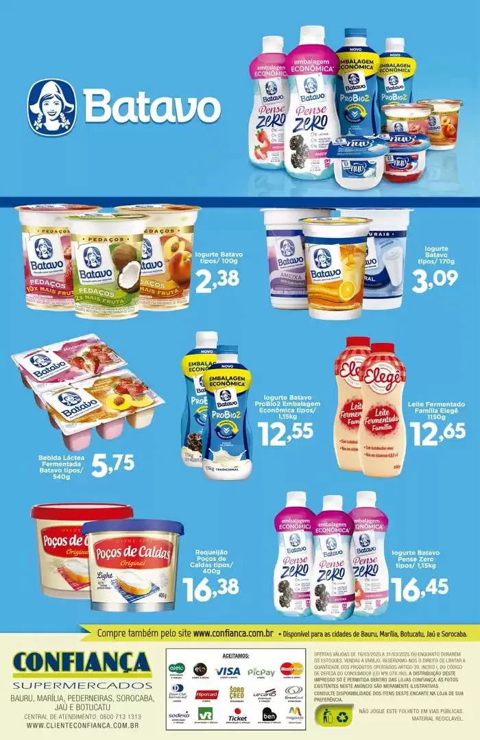 Encarte de Ofertas especiais atraentes para todos 16 de março até 31 de março 2025 - Pagina 6