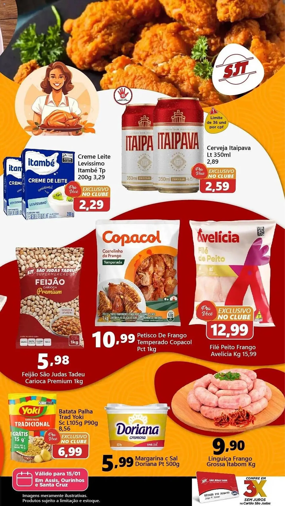 Encarte de Folheto São Judas Tadeu 15 de janeiro até 15 de janeiro 2026 - Pagina 2
