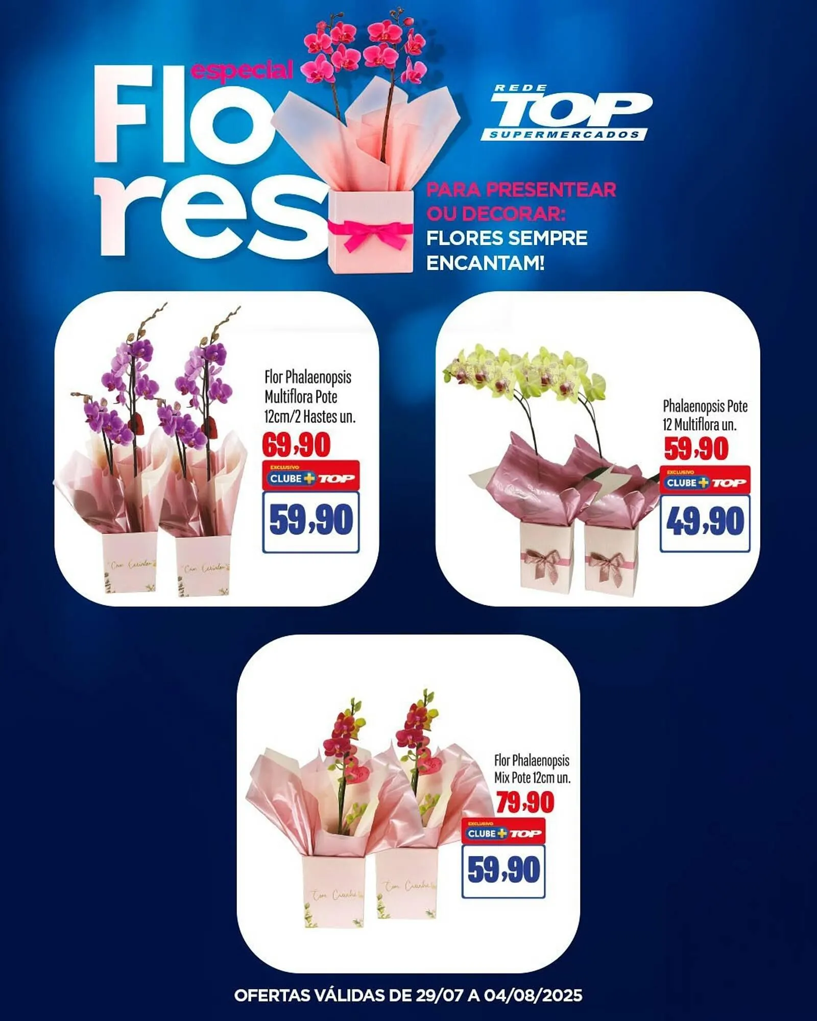 Encarte de Catálogo Rede Top 29 de julho até 4 de agosto 2025 - Pagina 1