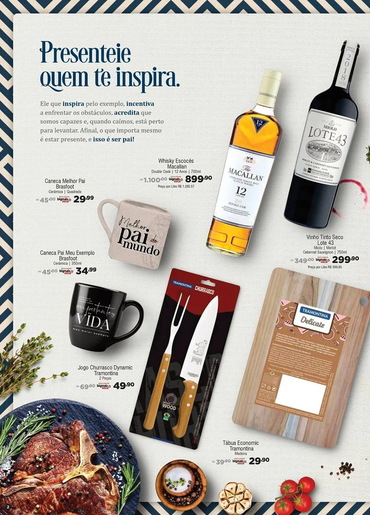 Encarte de Catálogo Big Mais Supermercados 31 de julho até 12 de agosto 2025 - Pagina 2