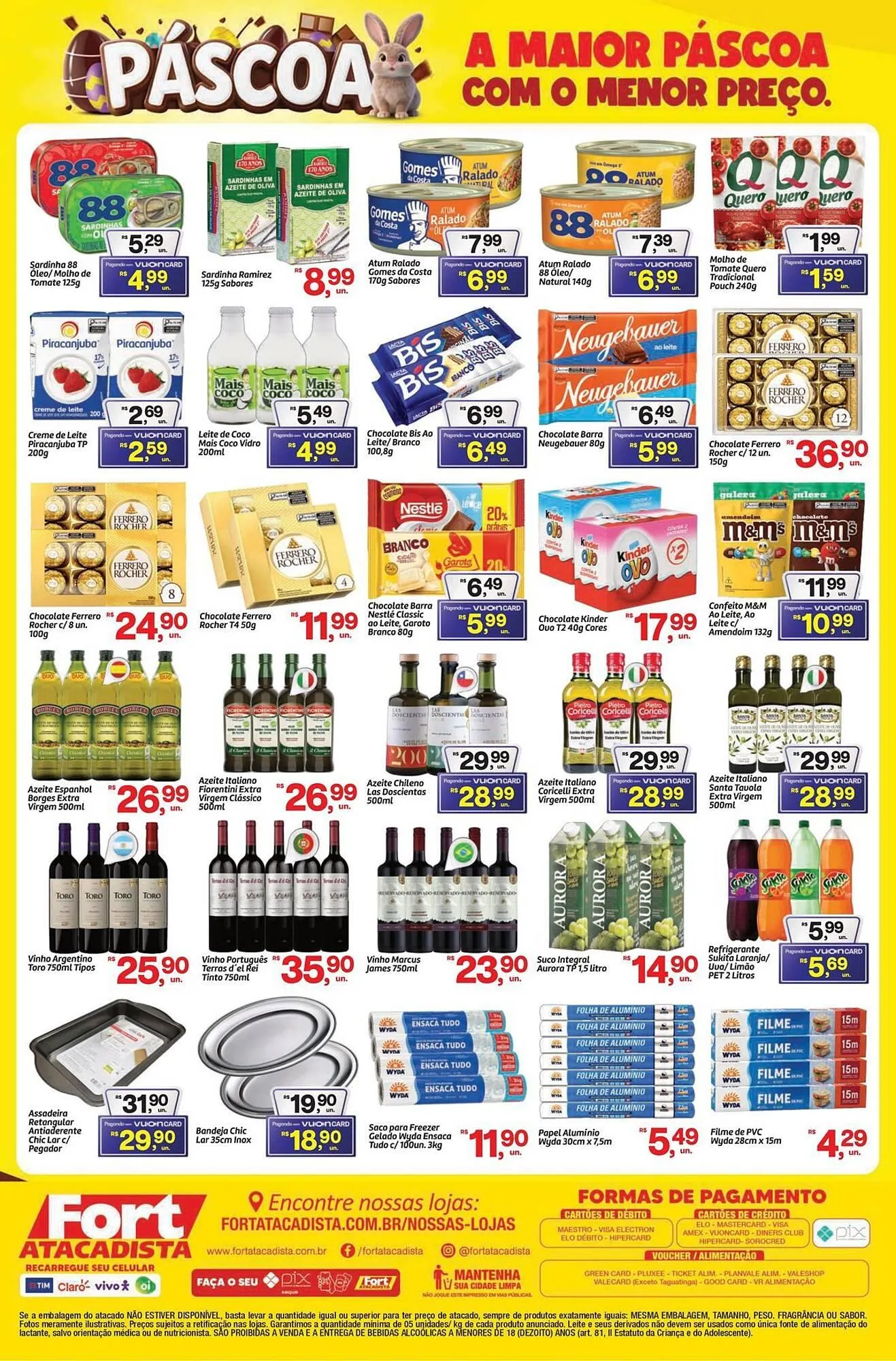Encarte de Tabloide Fort Atacadista 26 de março até 5 de abril 2026 - Pagina 2