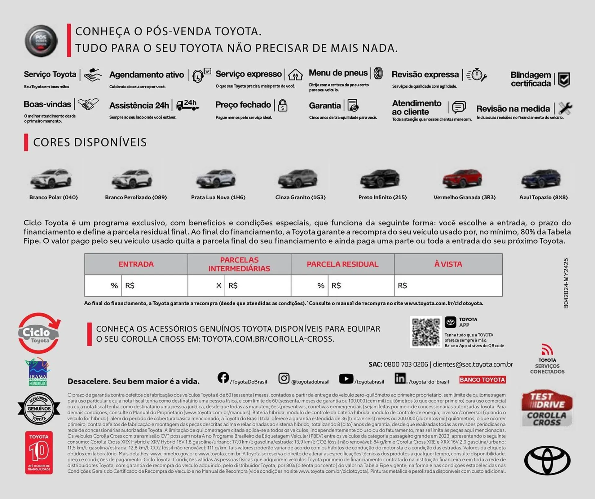 Encarte de Catálogo Toyota 7 de maio até 30 de junho 2027 - Pagina 3