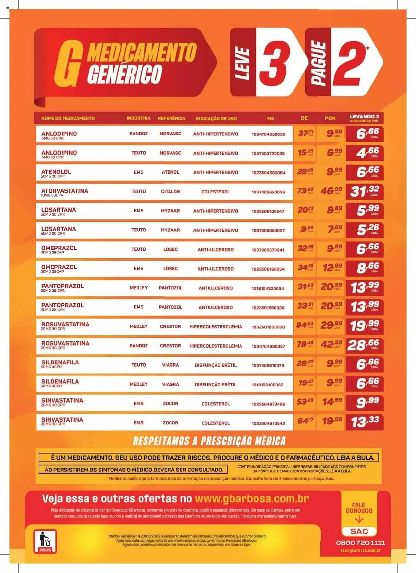 Encarte de Catálogo GBarbosa 1 de agosto até 20 de agosto 2025 - Pagina 12