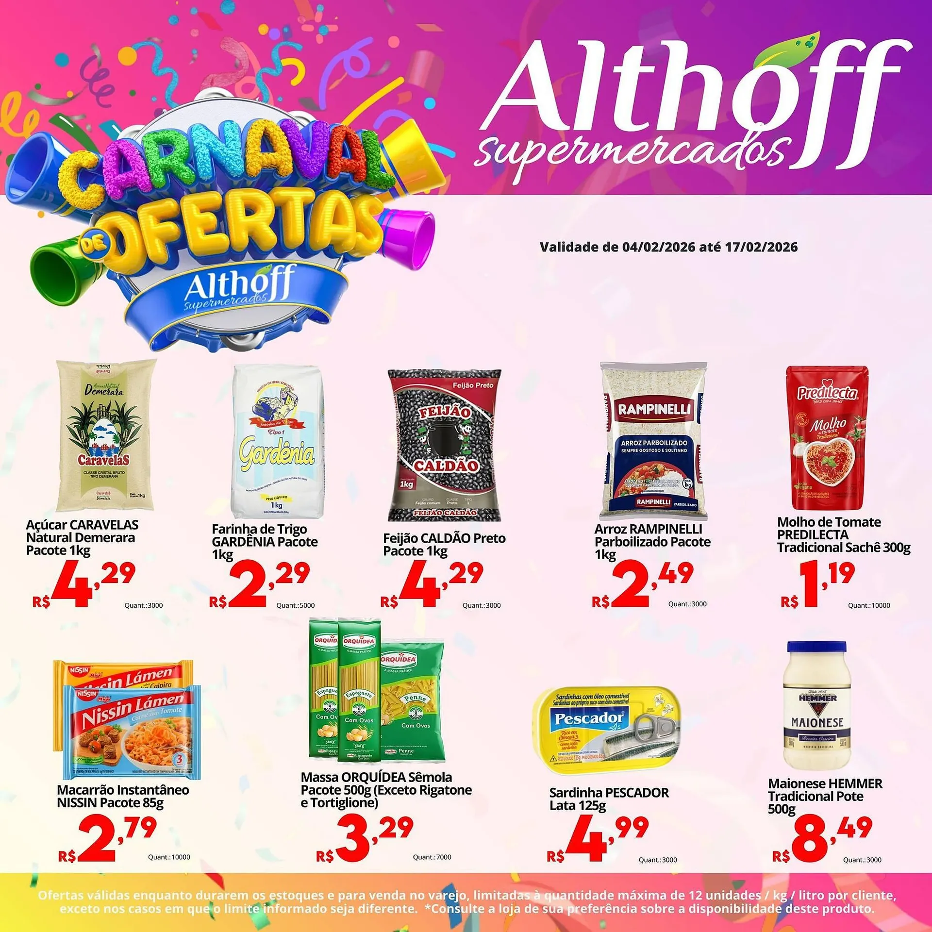 Encarte de Encarte Althoff Supermercados 4 de fevereiro até 17 de fevereiro 2026 - Pagina 5
