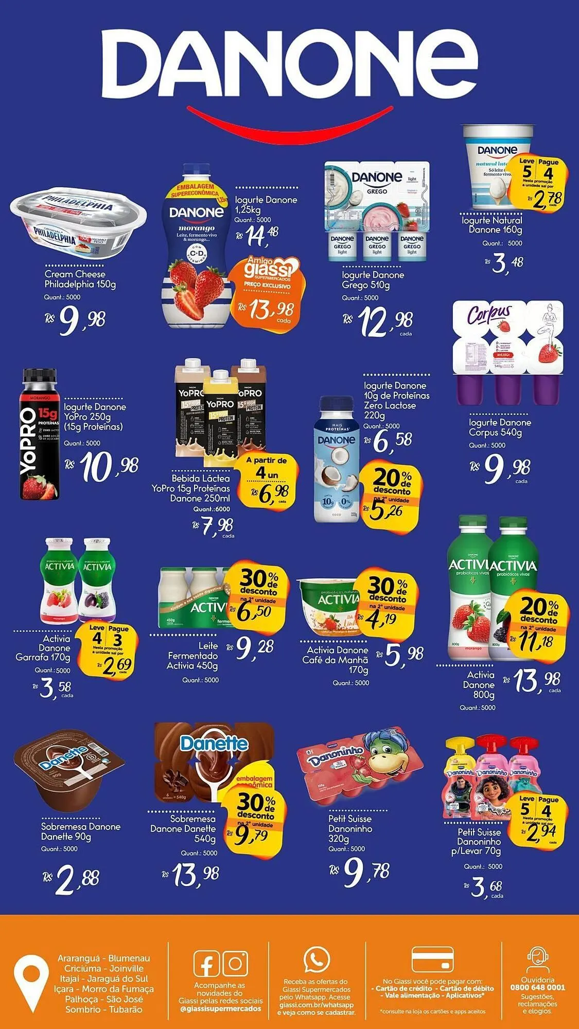 Encarte de Catálogo Giassi Supermercados 11 de agosto até 14 de agosto 2025 - Pagina 26