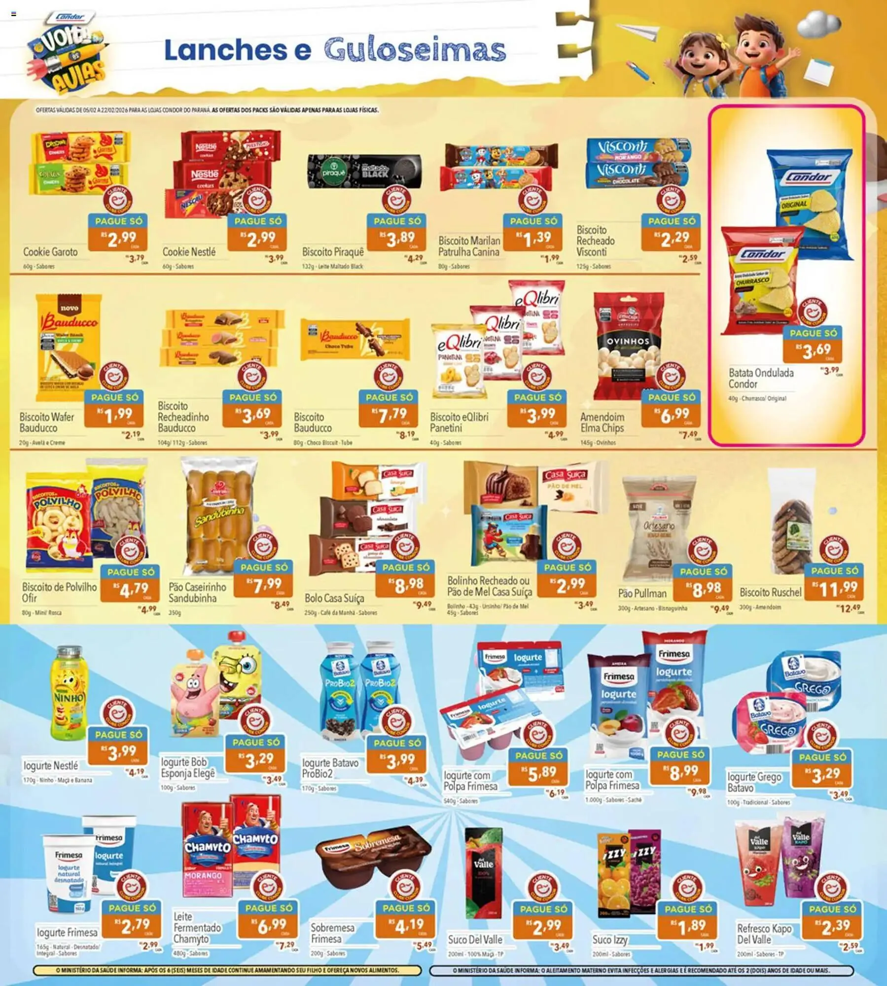 Encarte de Catálogo Supermercados Condor 5 de fevereiro até 22 de fevereiro 2026 - Pagina 3