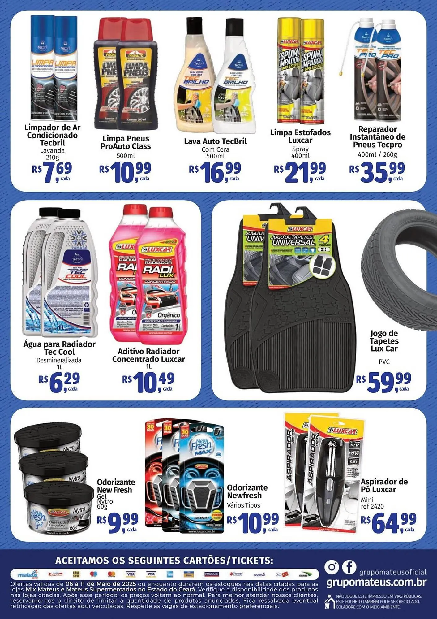 Encarte de Catálogo Supermercados Mateus 6 de maio até 11 de maio 2025 - Pagina 2