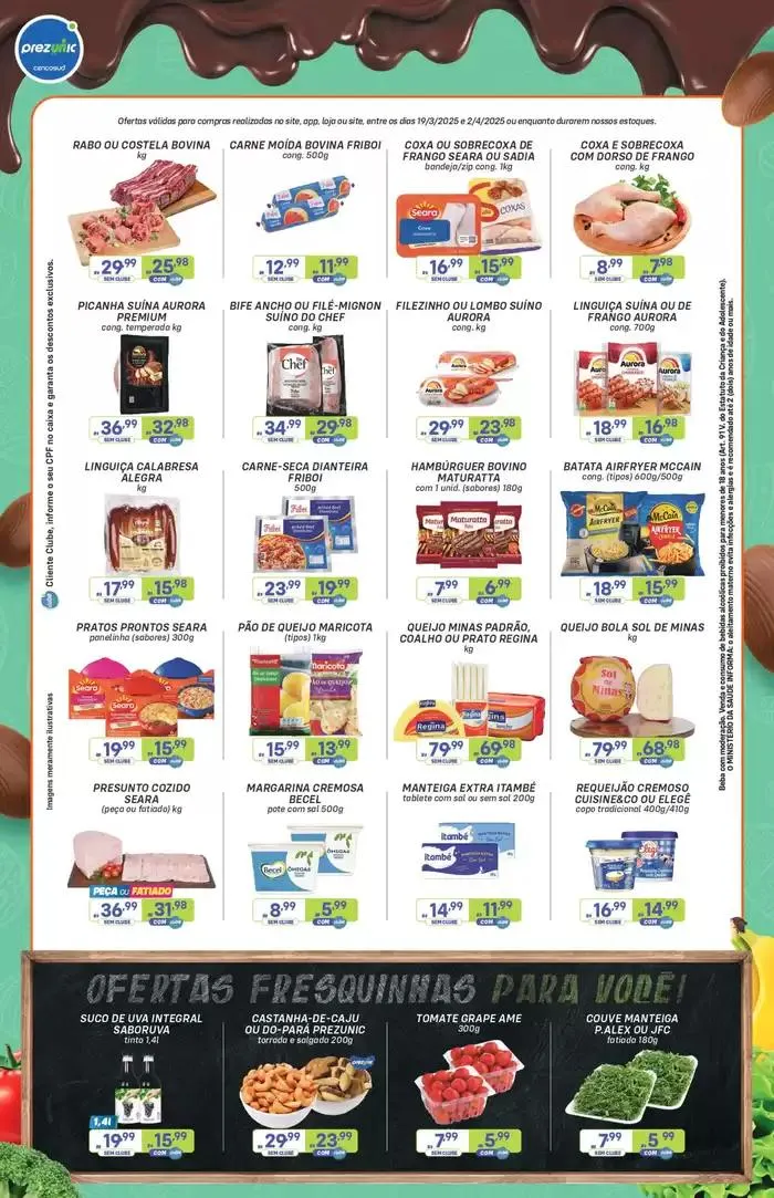 Encarte de Encarte Prezunic 19 de março até 2 de abril 2025 - Pagina 7