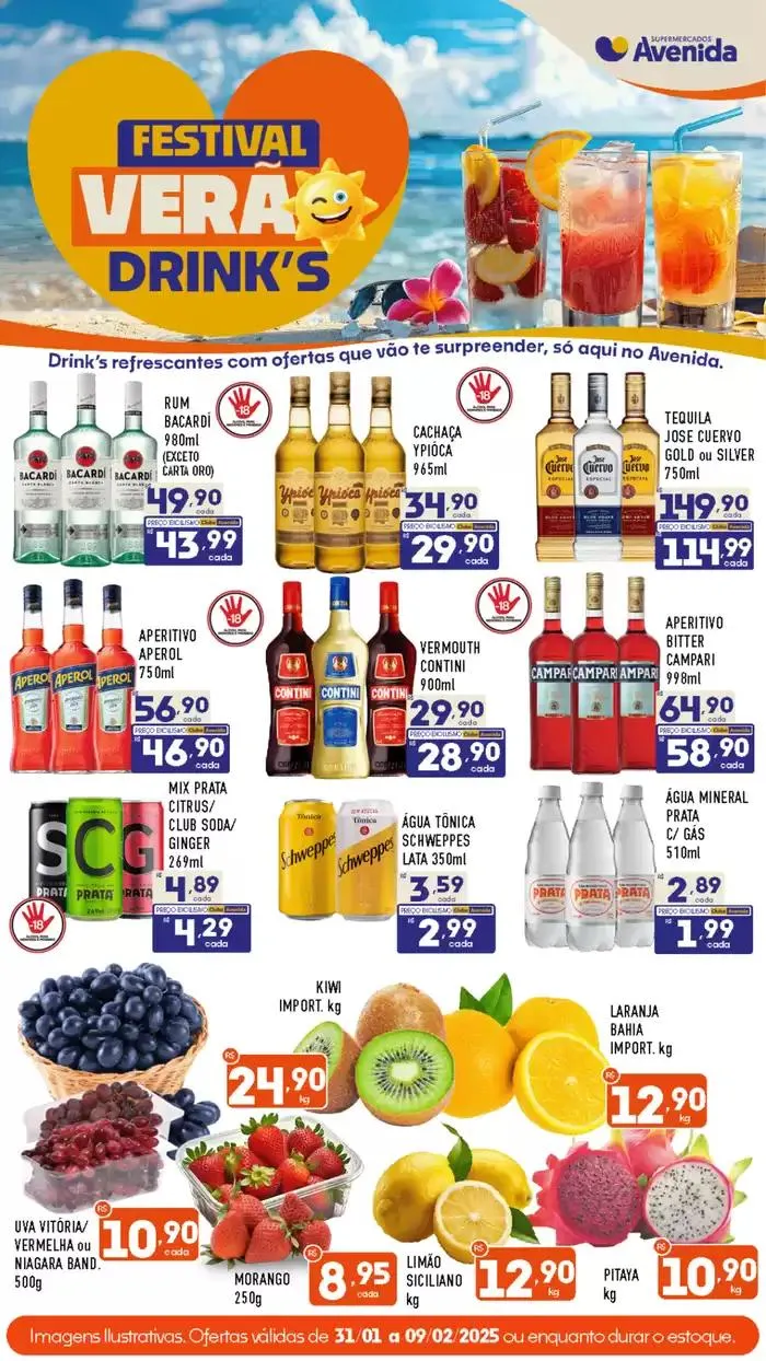 Encarte de Encarte Rede Troyano de Supermercados 3 de fevereiro até 9 de fevereiro 2025 - Pagina 1