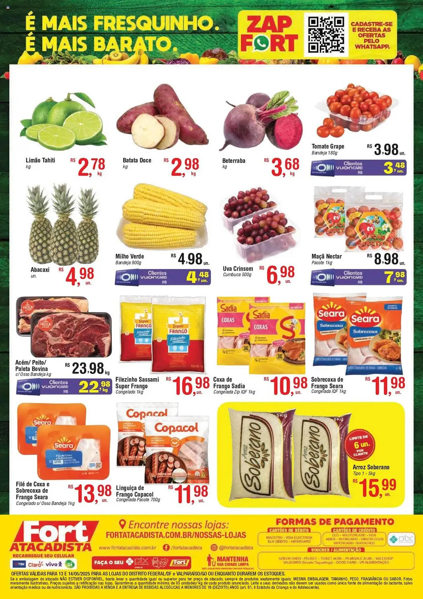 Encarte de Catálogo Fort Atacadista 13 de maio até 15 de maio 2025 - Pagina 6