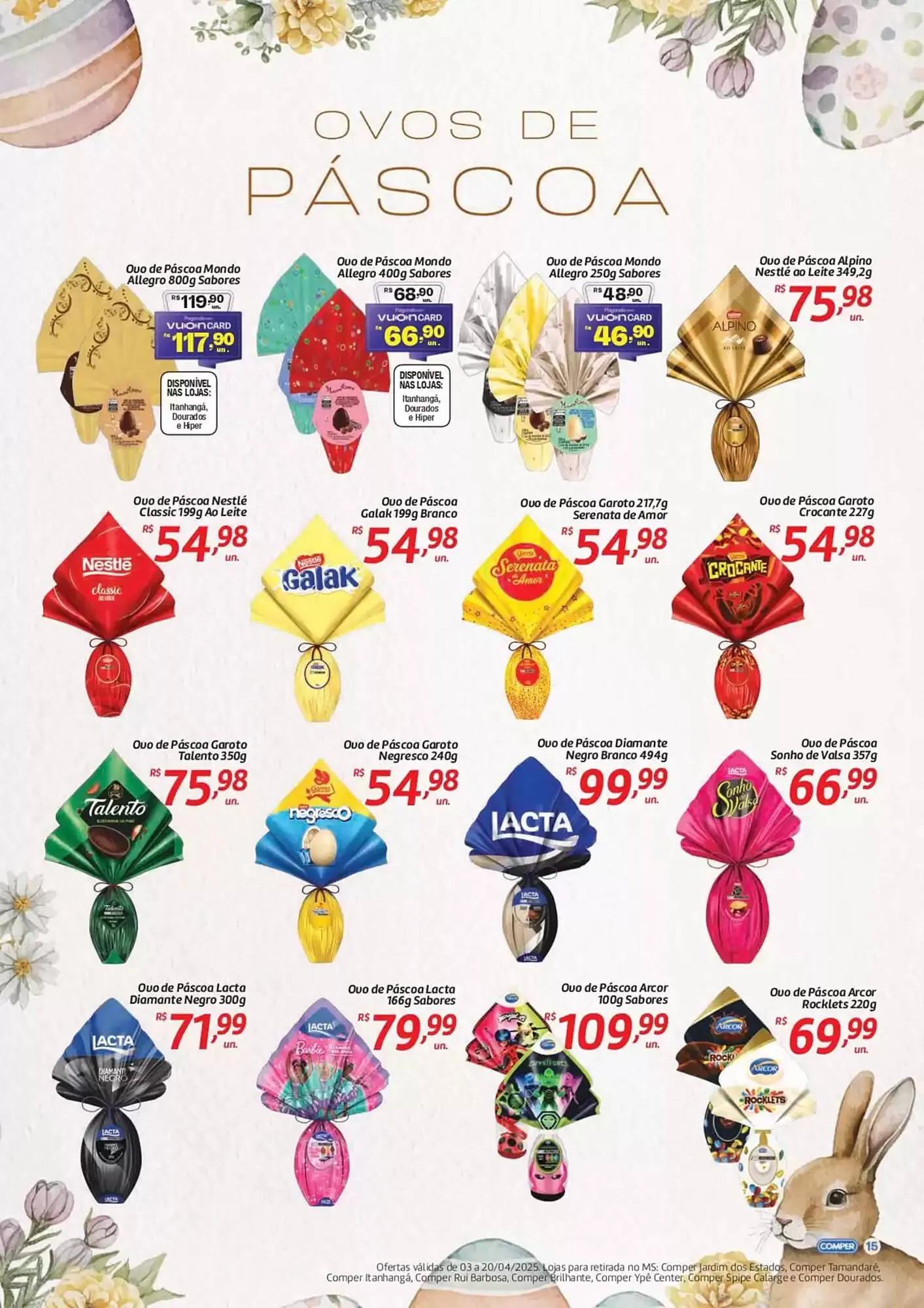 Encarte de Catálogo Comper 25 de abril até 25 de abril 2025 - Pagina 15