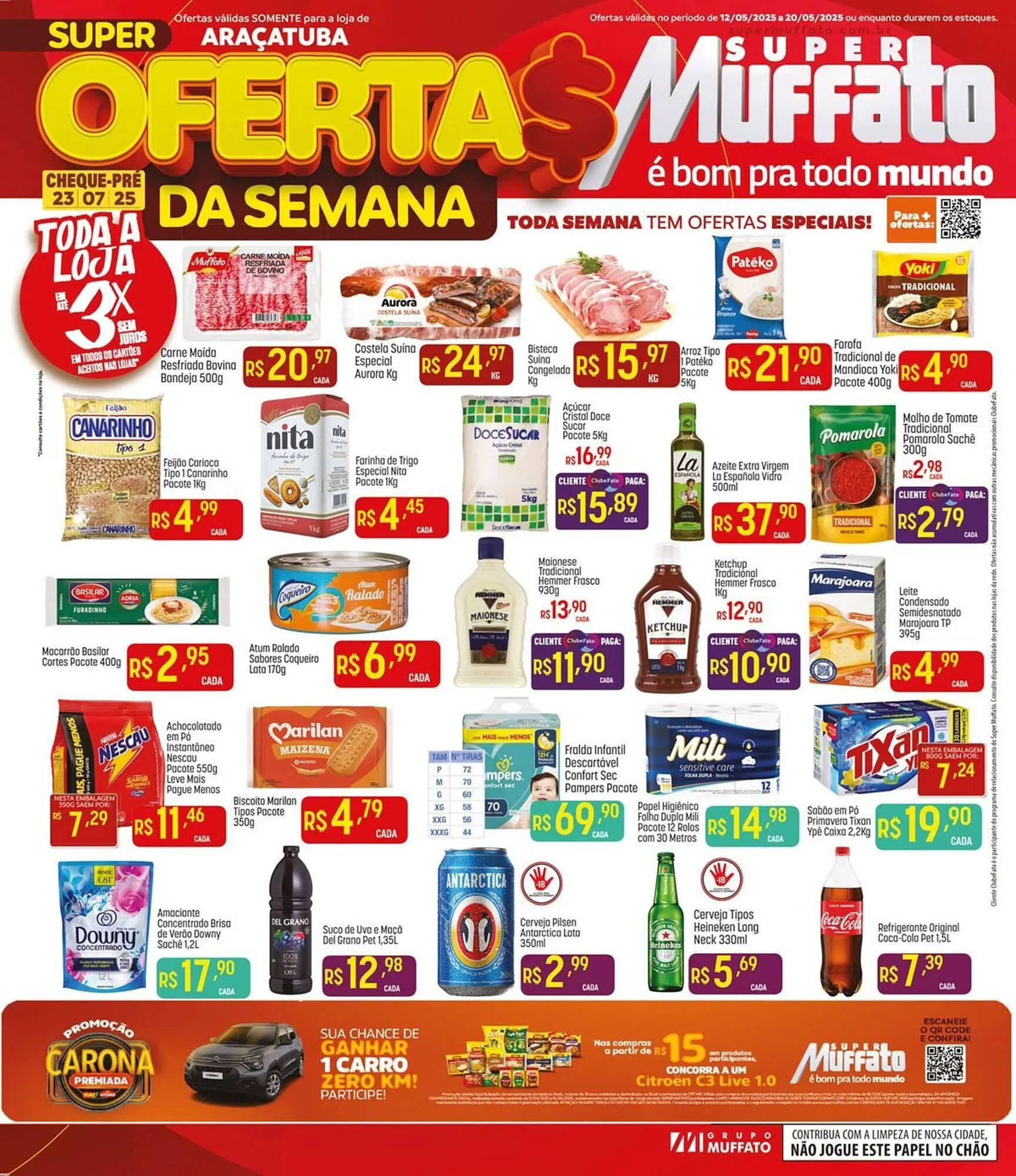 Encarte de Catálogo Muffato 13 de maio até 20 de maio 2025 - Pagina 1