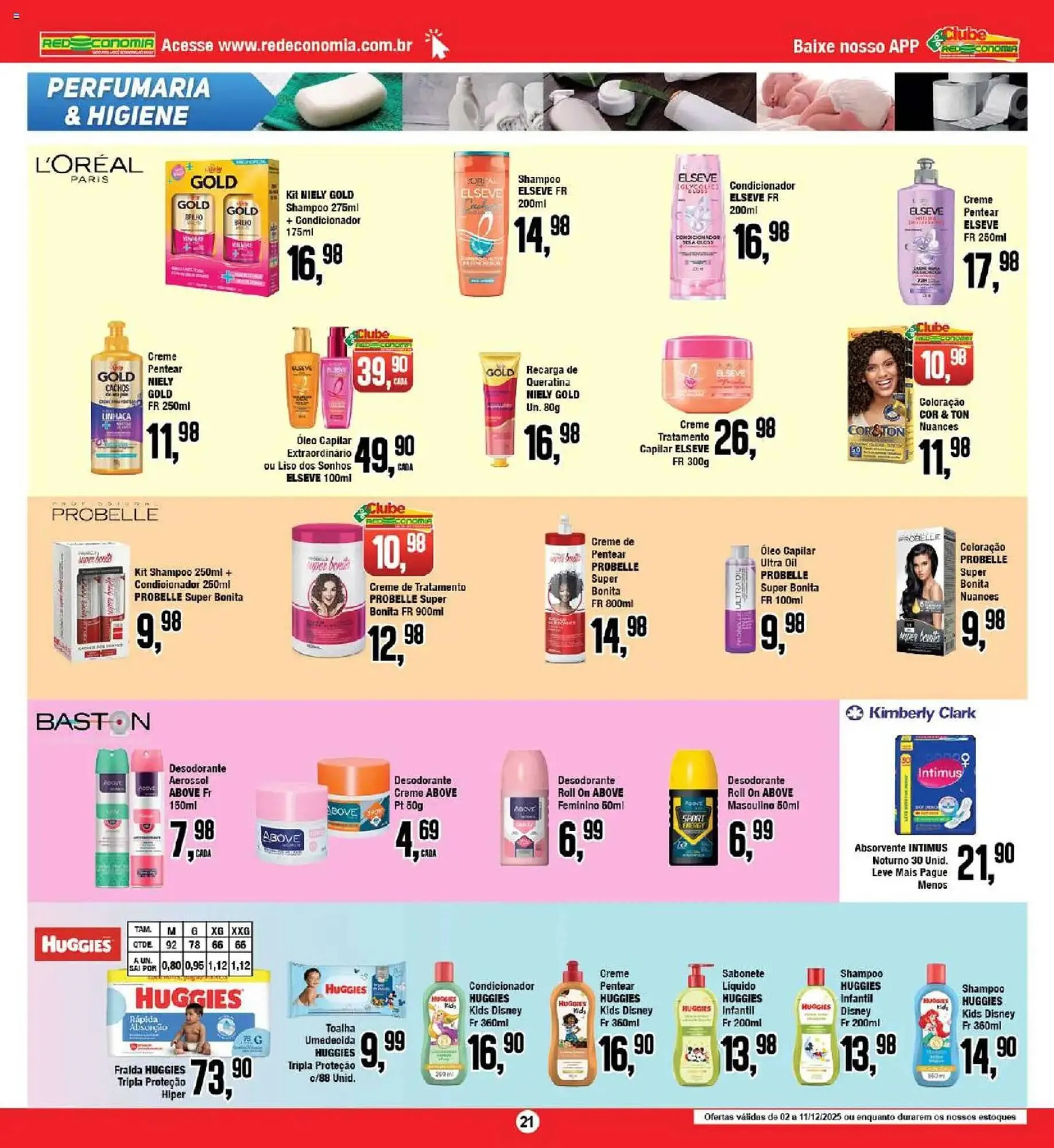 Encarte de Encarte Redeconomia 2 de dezembro até 11 de dezembro 2025 - Pagina 21