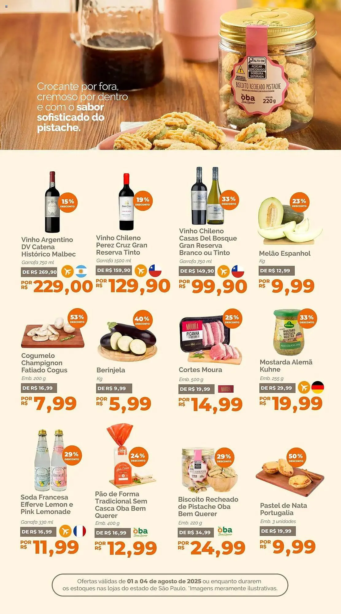 Encarte de Catálogo Oba Hortifruti 1 de agosto até 4 de agosto 2025 - Pagina 6