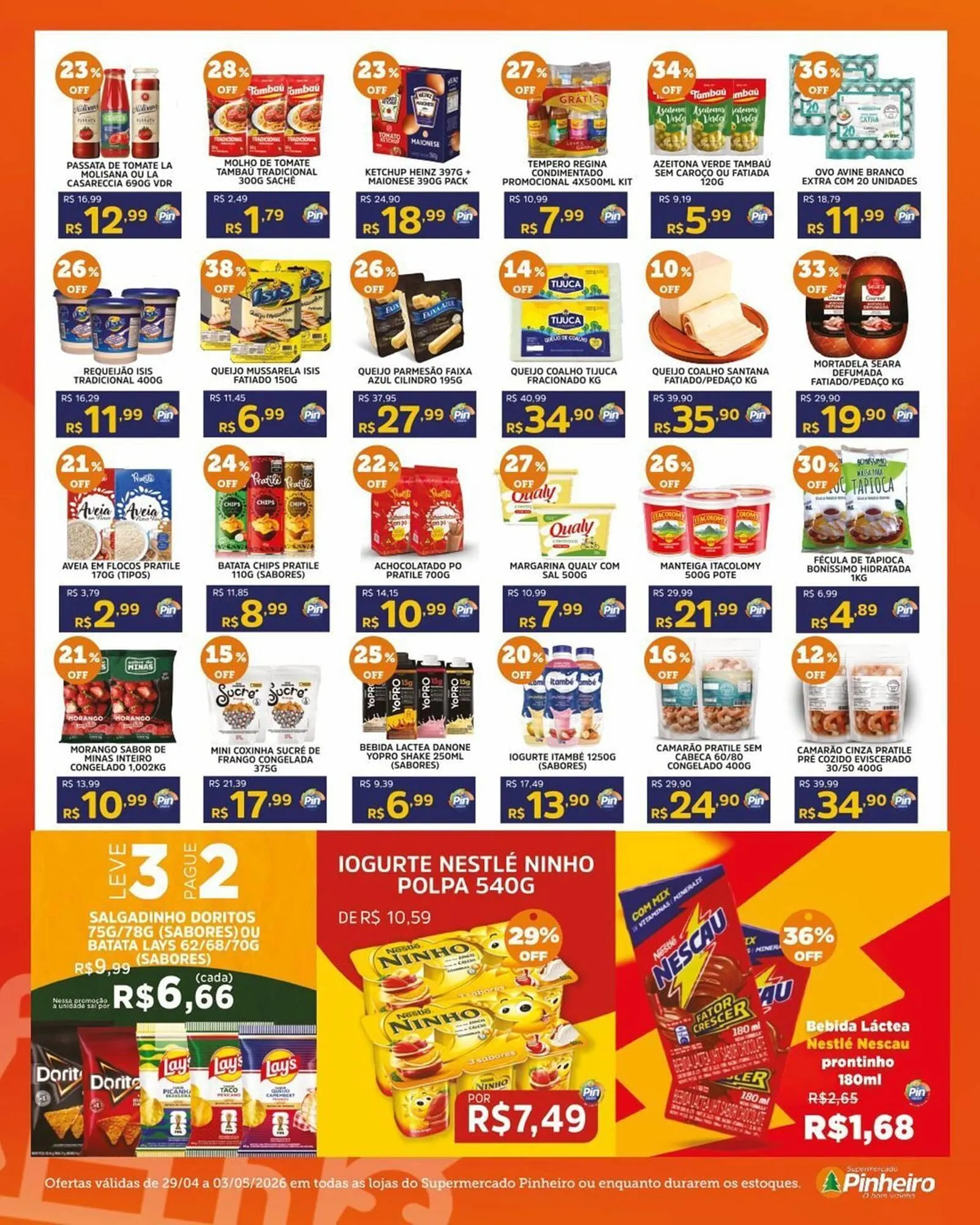 Encarte de Encarte Pinheiro Supermercado 29 de abril até 3 de maio 2026 - Pagina 4