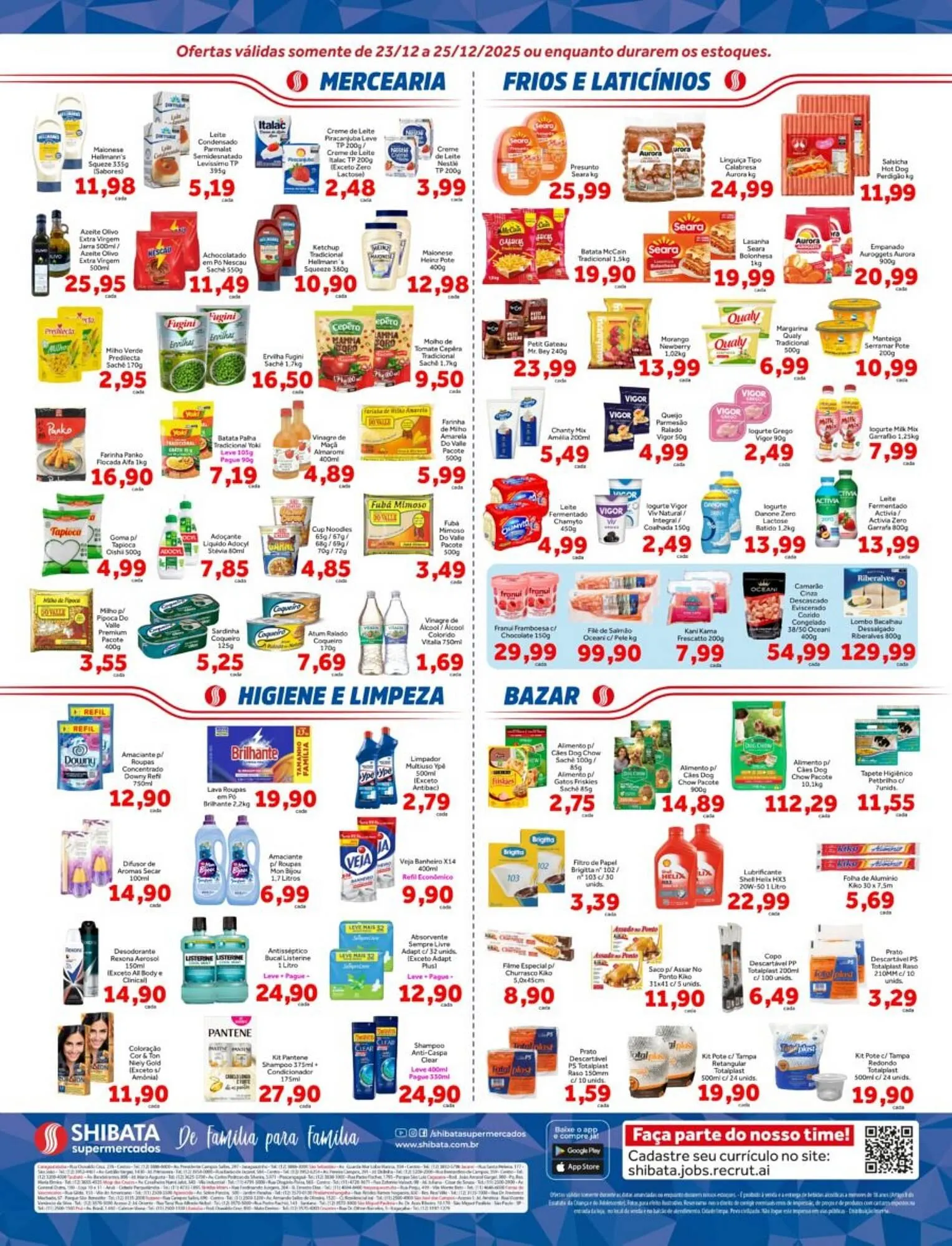 Encarte de Folheto Shibata Supermercados 23 de dezembro até 25 de dezembro 2025 - Pagina 2