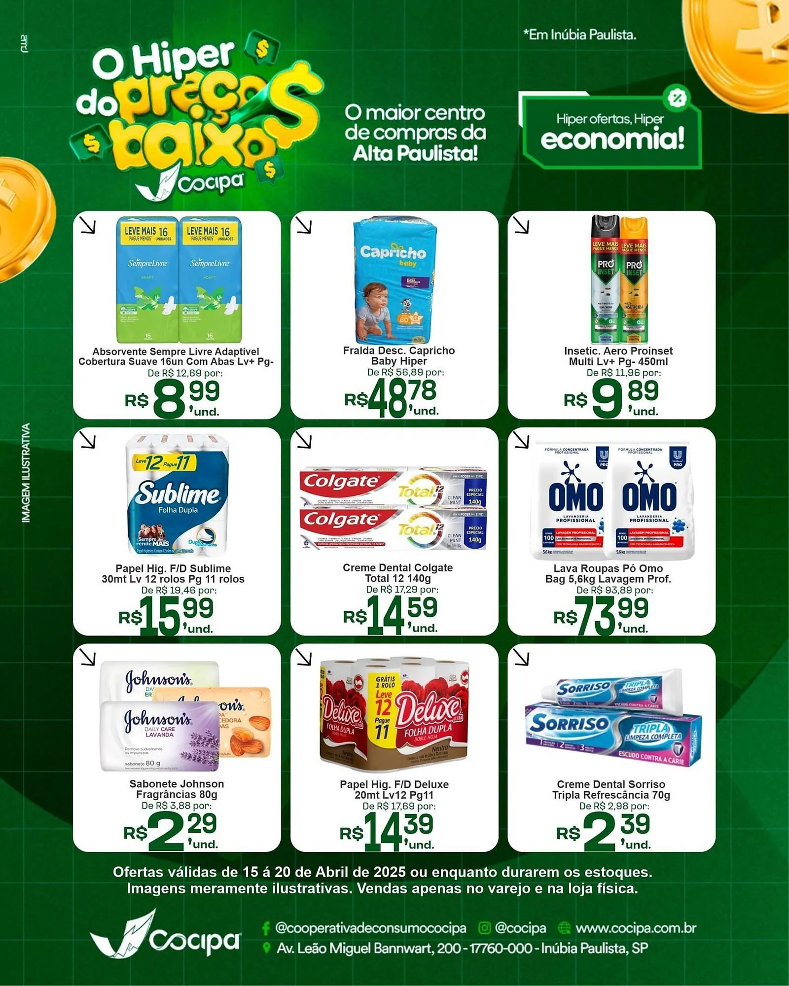 Encarte de Catálogo Cocipa 15 de abril até 20 de abril 2026 - Pagina 1