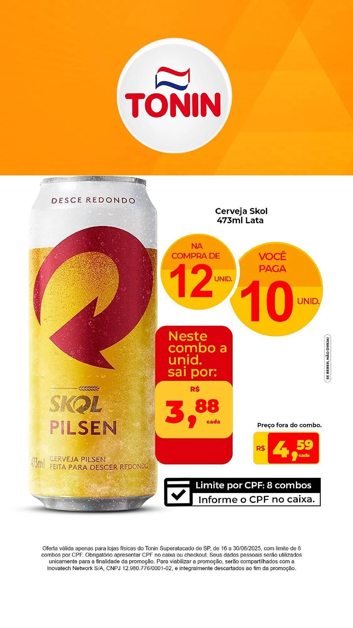 Encarte de Catálogo Tonin Superatacado 24 de junho até 30 de junho 2025 - Pagina 1