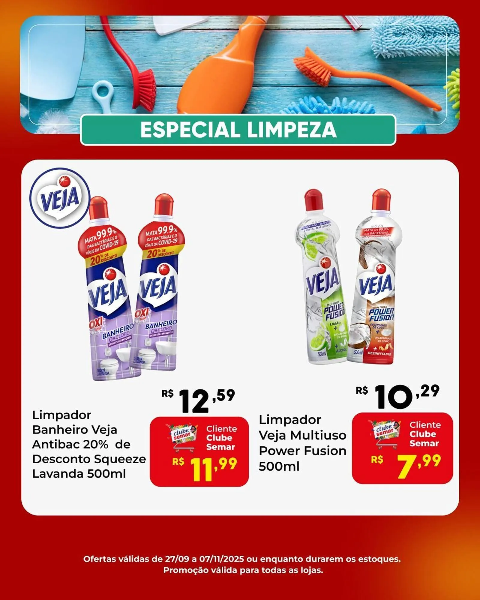 Encarte de Folheto Semar Supermercado 23 de outubro até 7 de novembro 2025 - Pagina 5