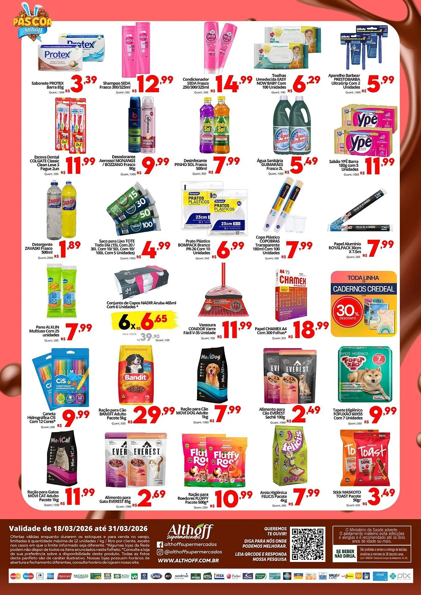 Encarte de Encarte Althoff Supermercados 18 de março até 31 de março 2026 - Pagina 4