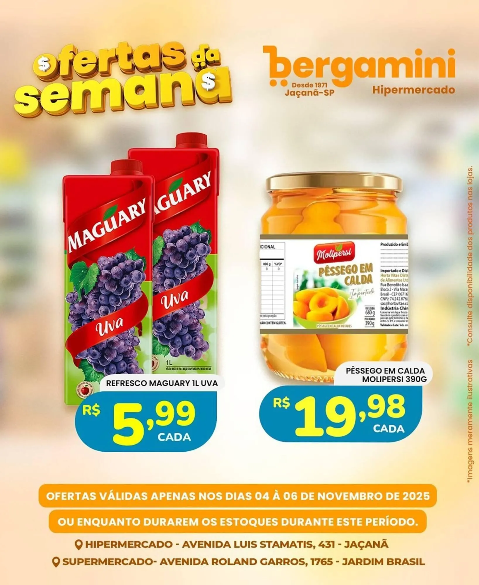 Encarte de Catálogo Supermercado Bergamini 4 de novembro até 6 de novembro 2025 - Pagina 6