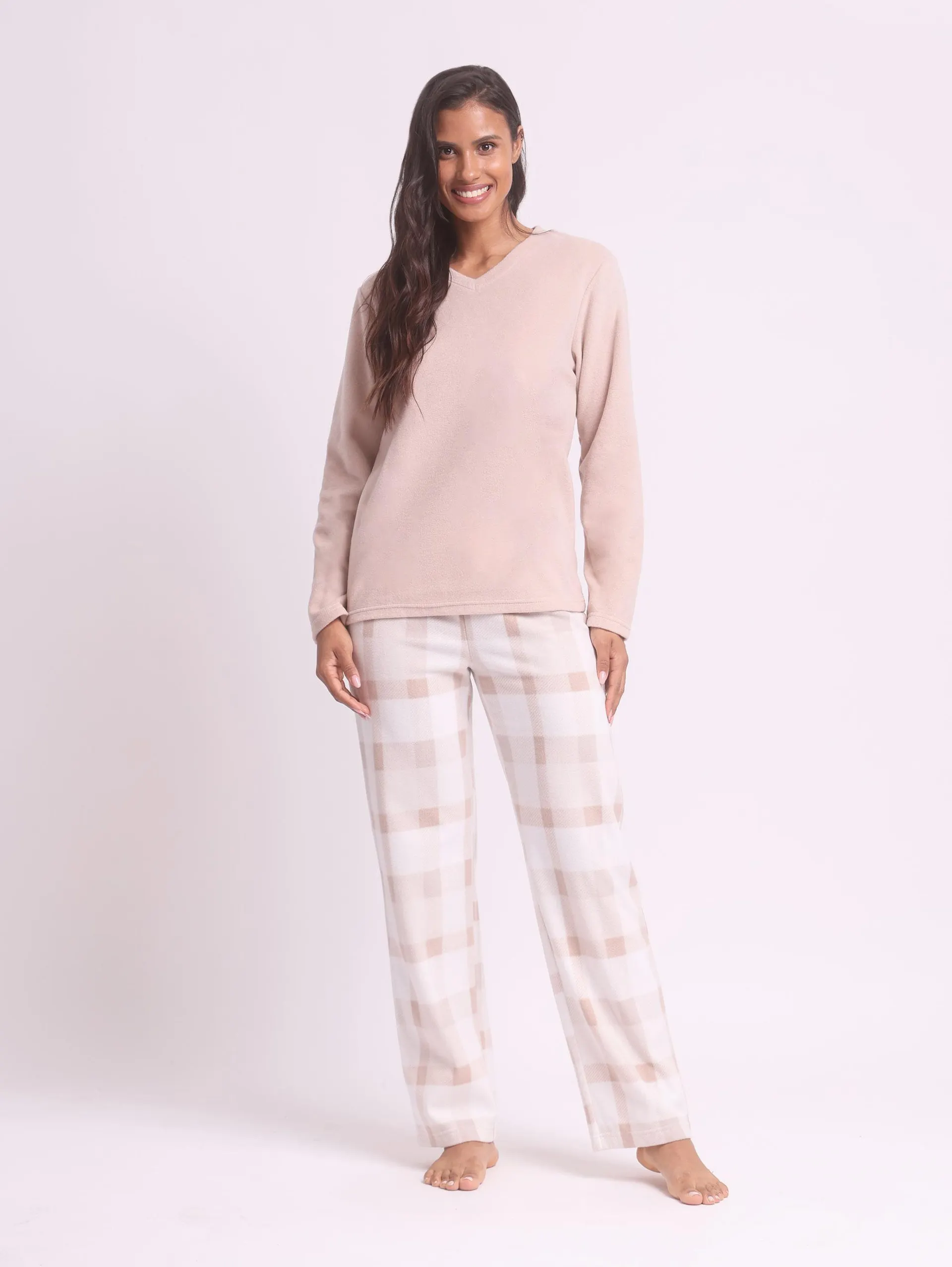 Pijama Soft Feminino Manga Longa Vicenza