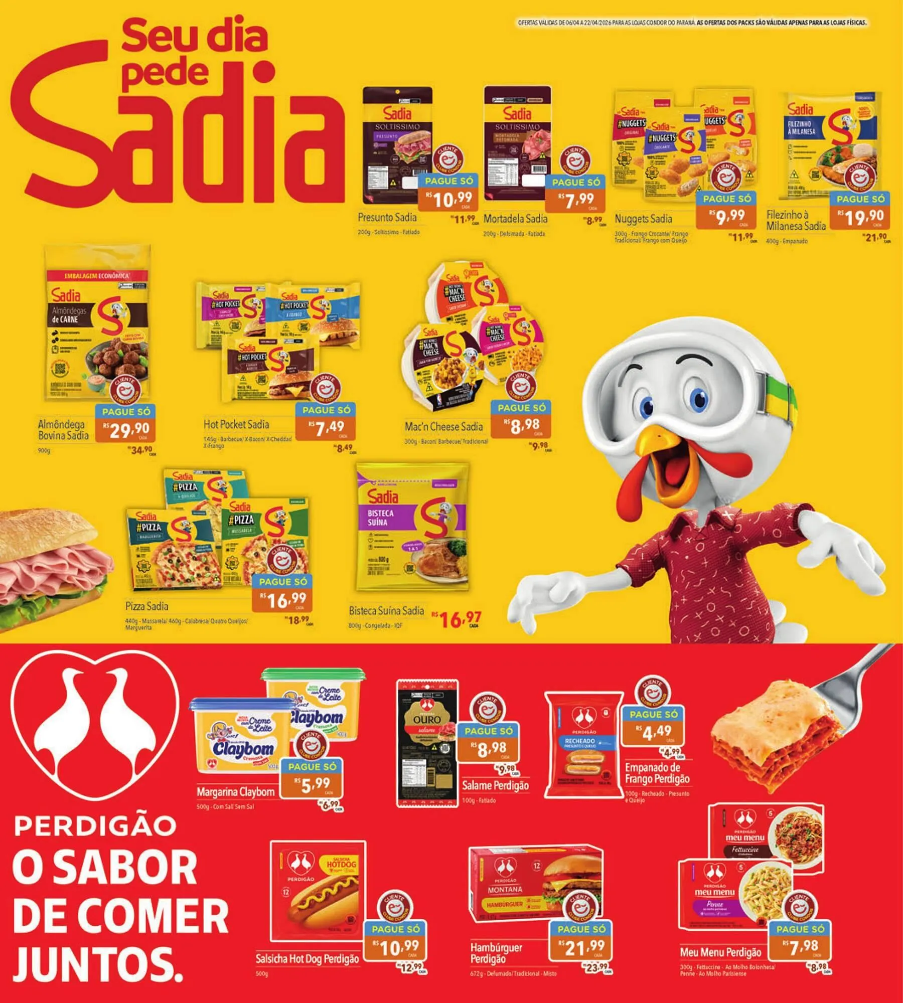 Encarte de Catálogo Supermercados Condor 6 de abril até 22 de abril 2026 - Pagina 14