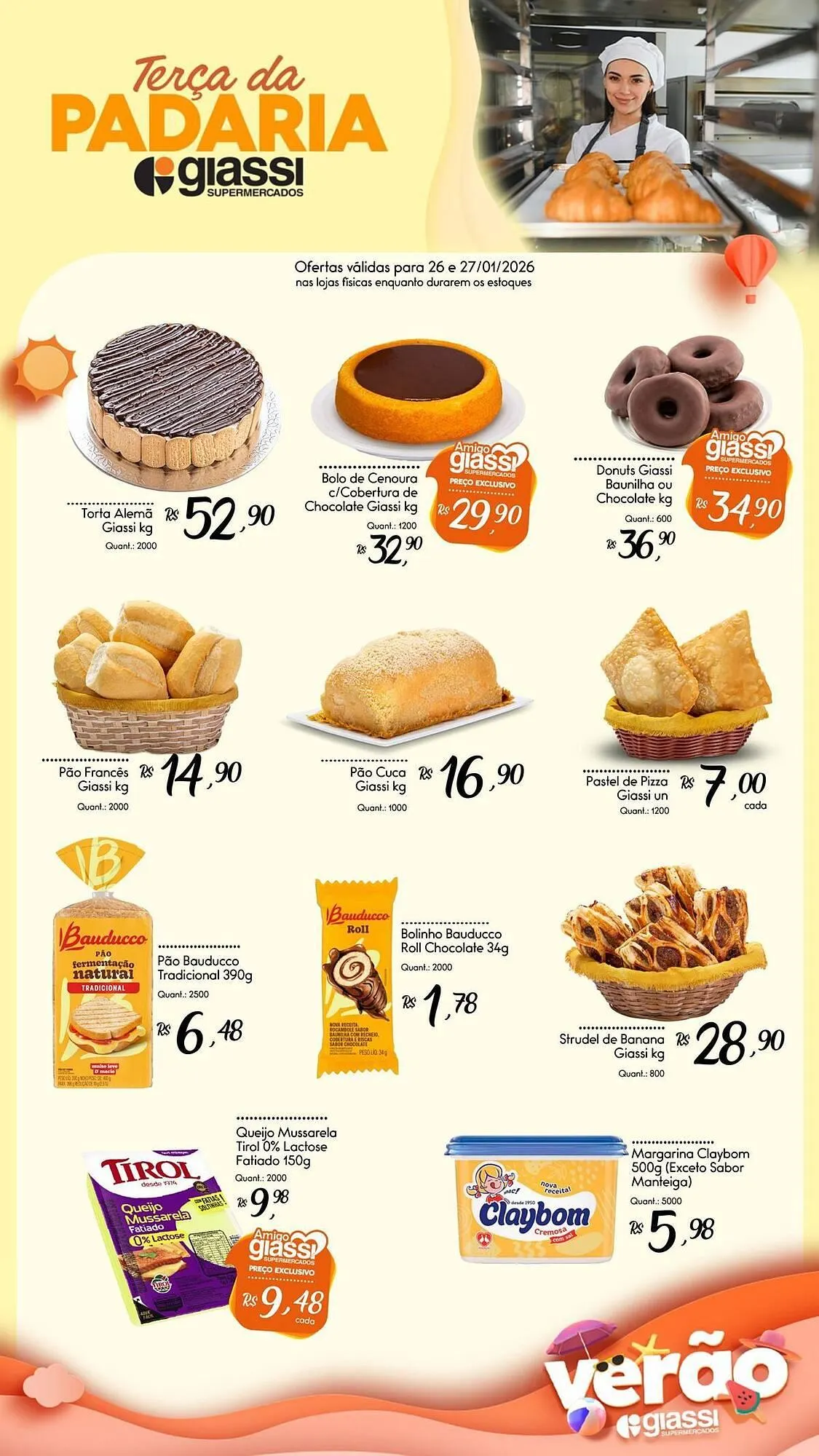 Encarte de Encarte Giassi Supermercados 26 de janeiro até 27 de janeiro 2026 - Pagina 3