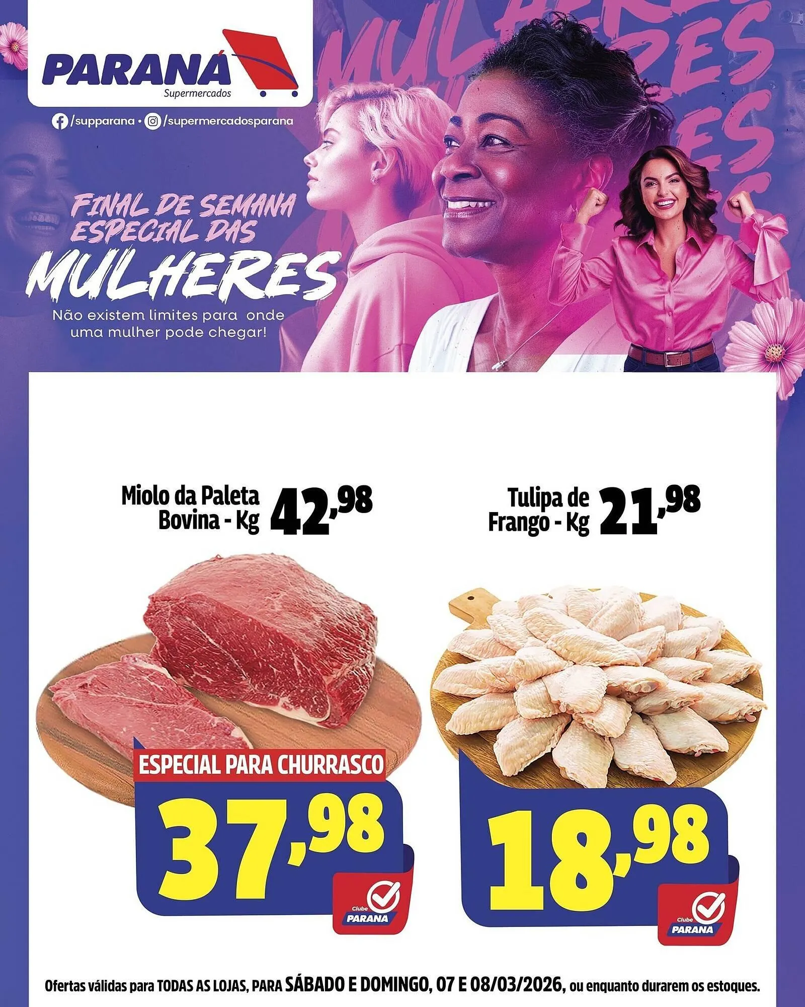 Encarte de Folheto Supermercado Paraná 7 de março até 8 de março 2026 - Pagina 3