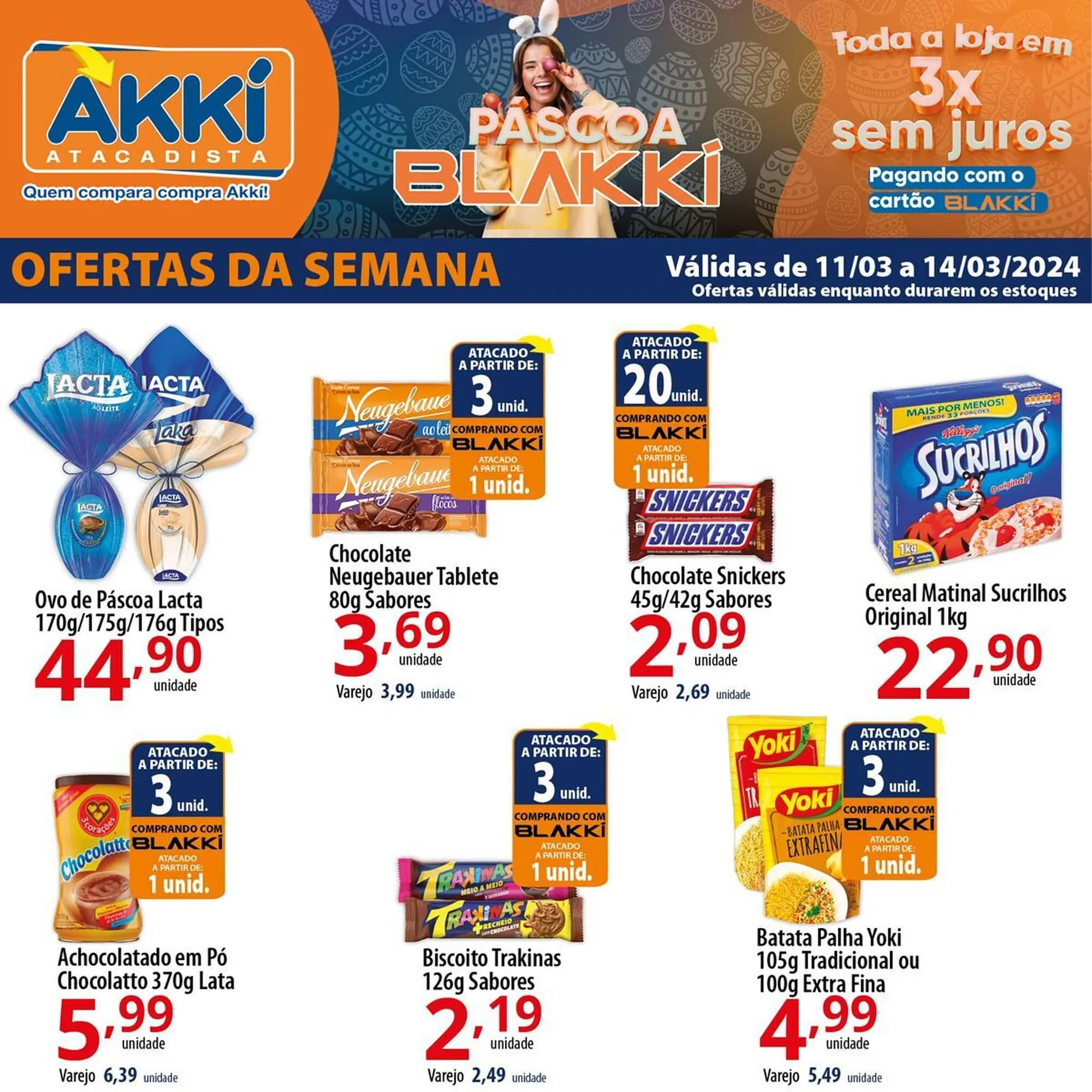 Encarte de Catálogo Akki Atacadista 11 de março até 14 de março 2024 - Pagina 4