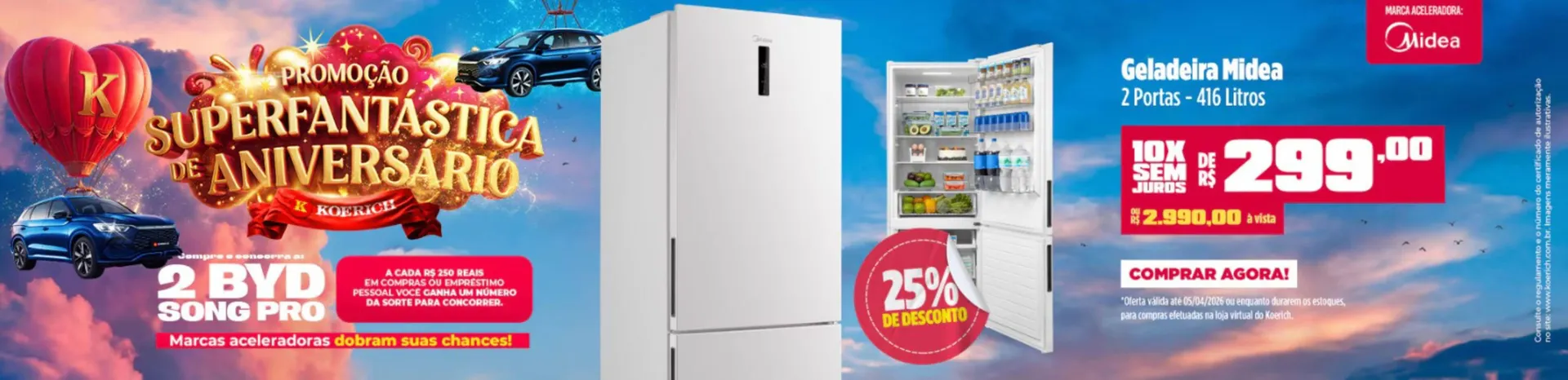 Encarte de Catálogo Lojas Koerich 2 de abril até 5 de abril 2026 - Pagina 3