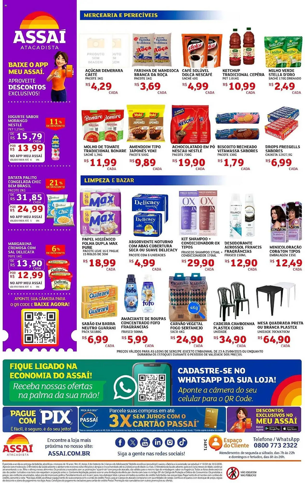 Encarte de Catálogo Assaí Atacadista 23 de junho até 25 de junho 2025 - Pagina 2