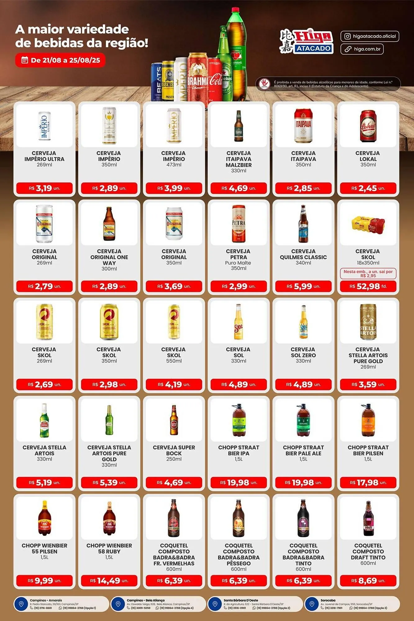 Encarte de Catálogo Higa Atacado 21 de agosto até 25 de agosto 2025 - Pagina 2