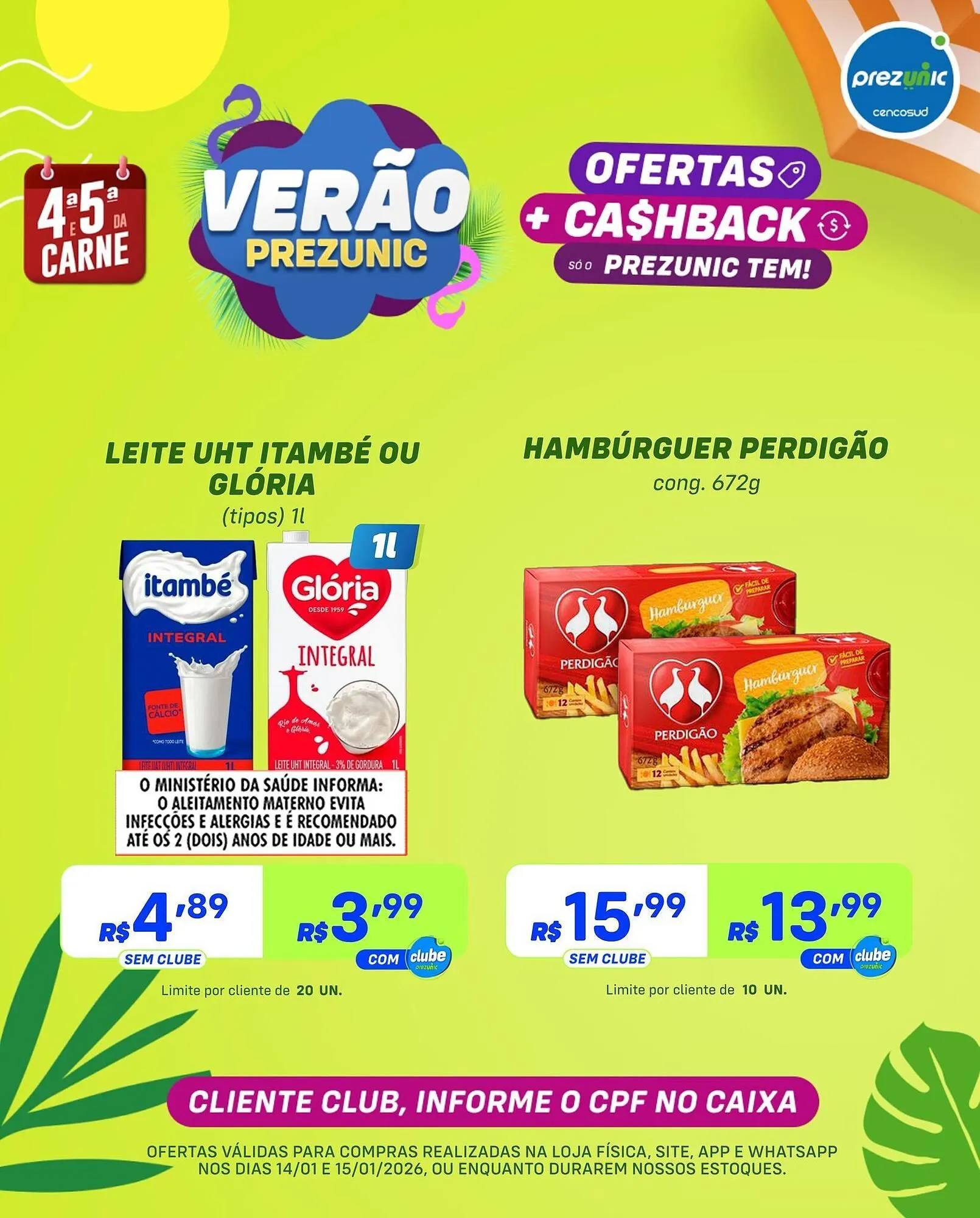 Encarte de Encarte Prezunic 14 de janeiro até 15 de janeiro 2026 - Pagina 5