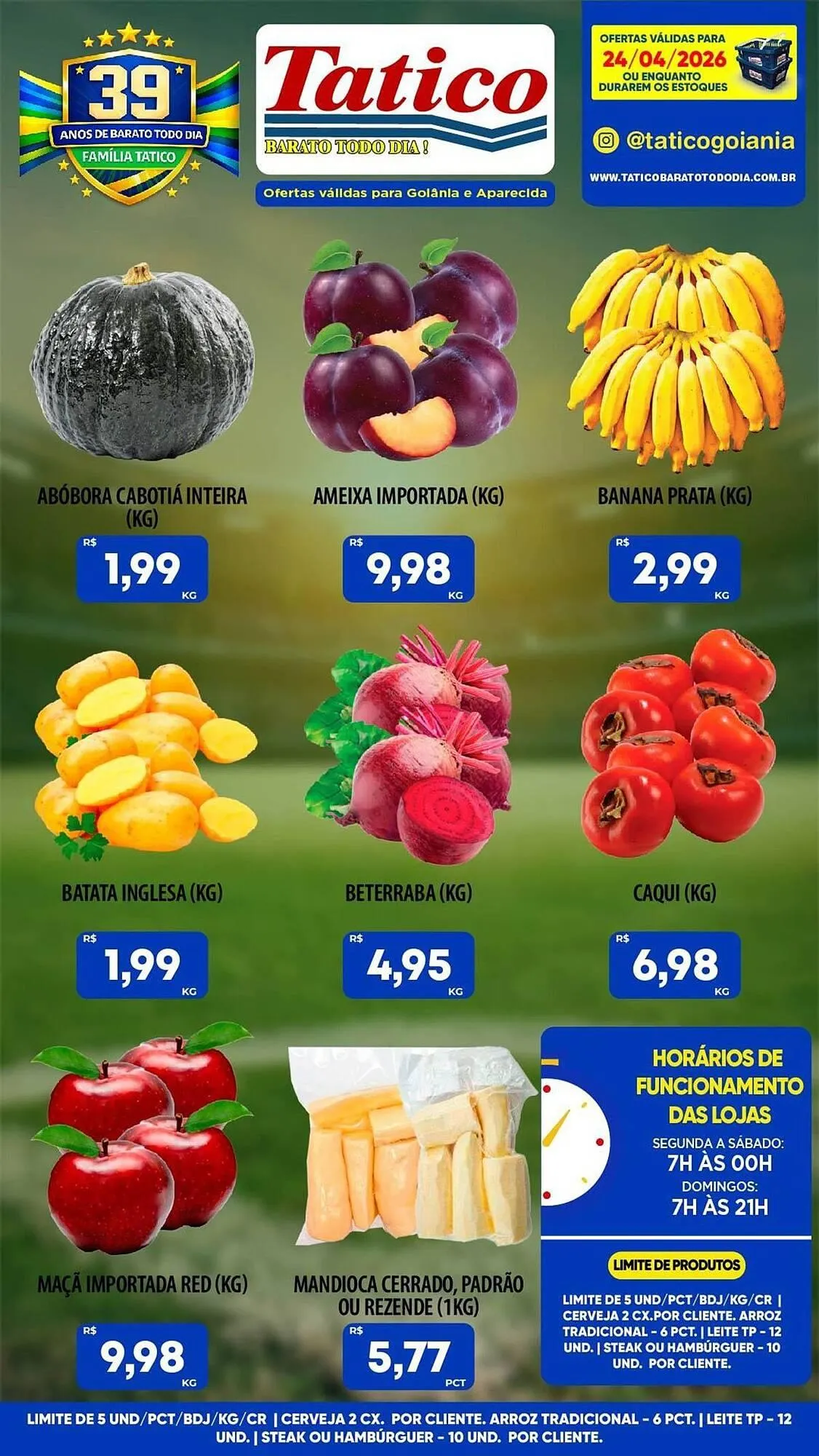 Encarte de Tabloide Tatico 24 de abril até 24 de abril 2026 - Pagina 10