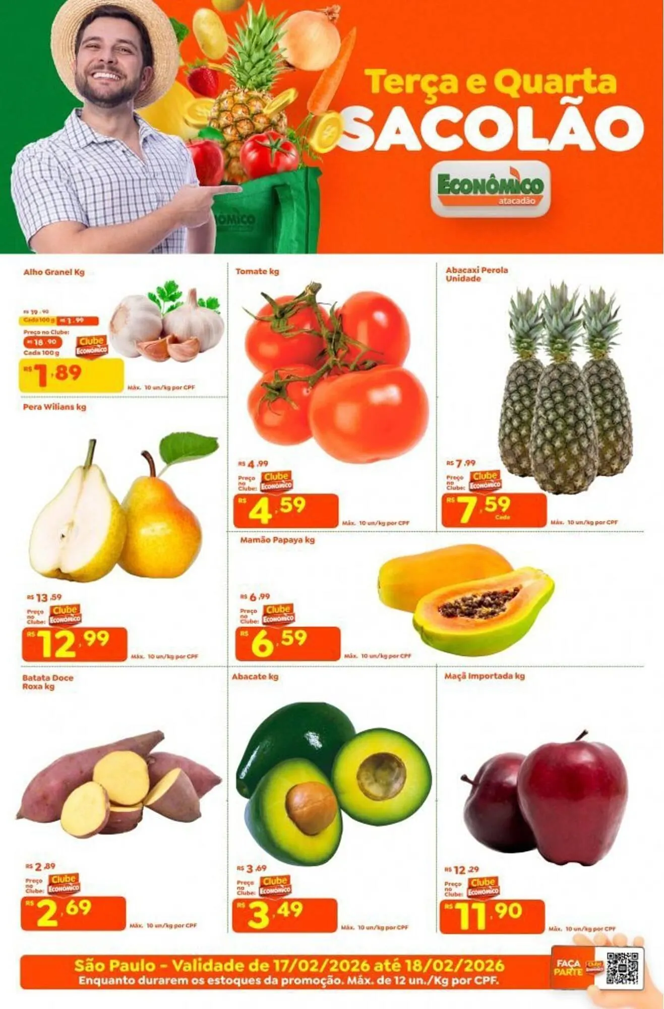 Encarte de Catálogo Econômico Atacadão 17 de fevereiro até 20 de fevereiro 2026 - Pagina 3