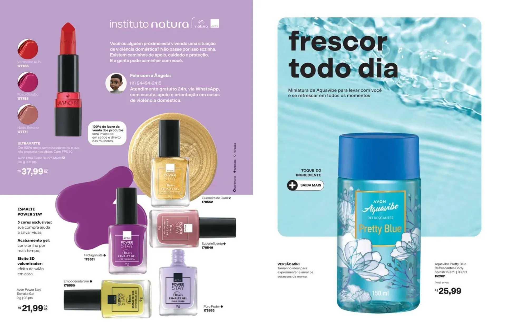 Encarte de Catálogo Avon 1 de junho até 30 de junho 2026 - Pagina 108