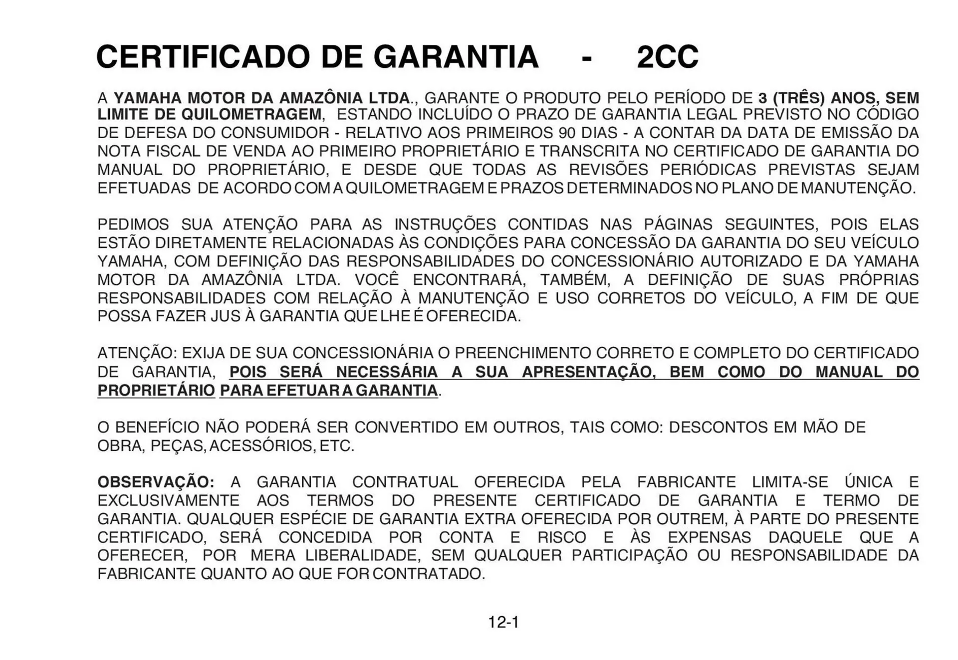 Encarte de Panfleto Yamaha 3 de fevereiro até 31 de dezembro 2026 - Pagina 103