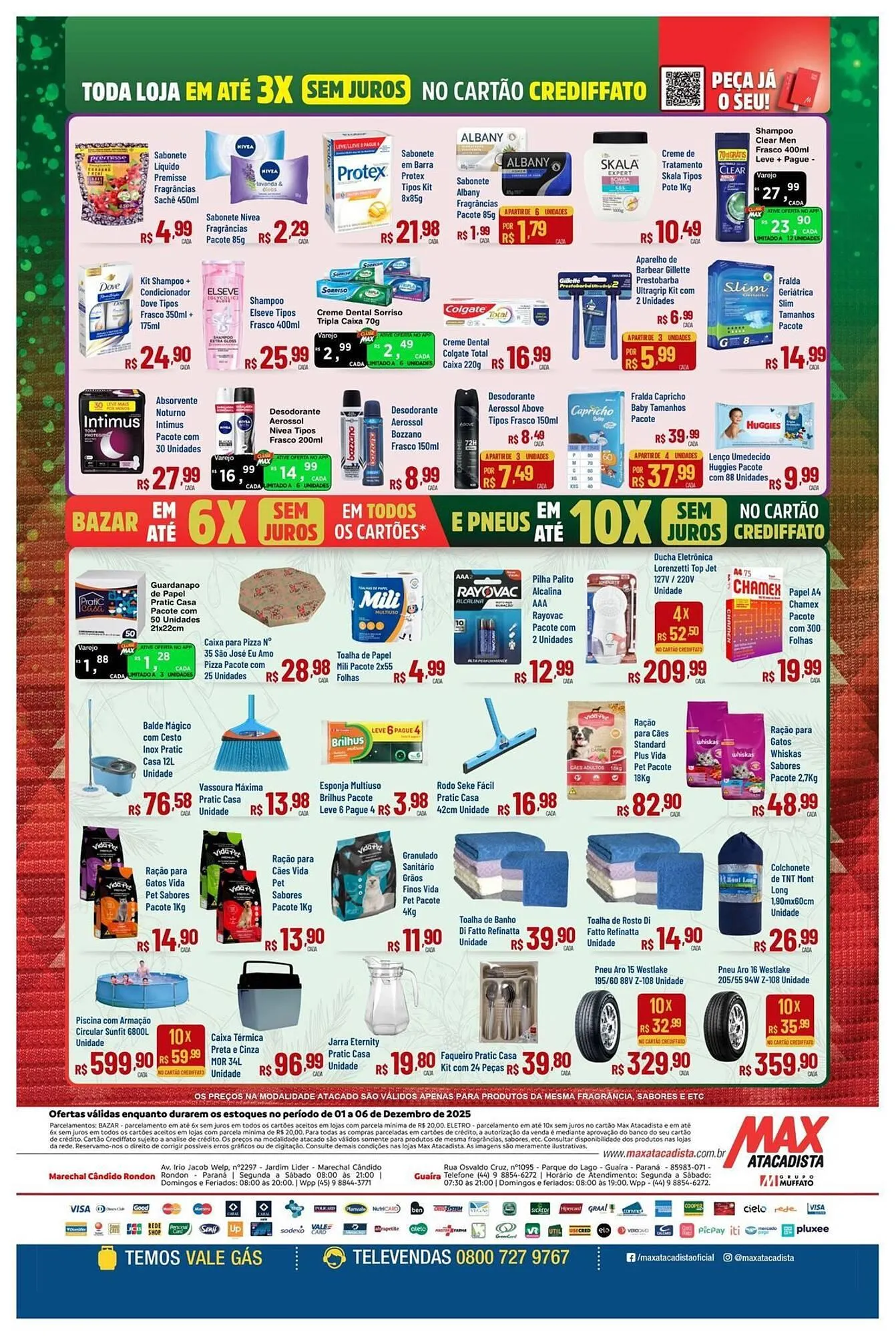 Encarte de Encarte Max Atacadista 1 de dezembro até 6 de dezembro 2025 - Pagina 8