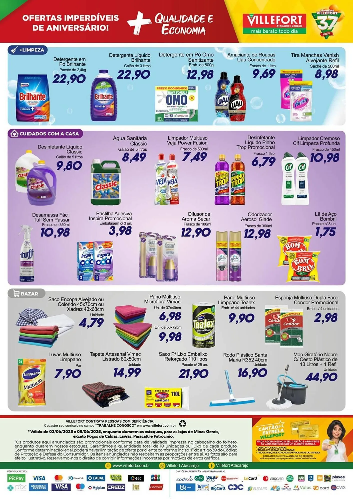 Encarte de Catálogo Villefort Atacadista 2 de junho até 8 de junho 2025 - Pagina 2
