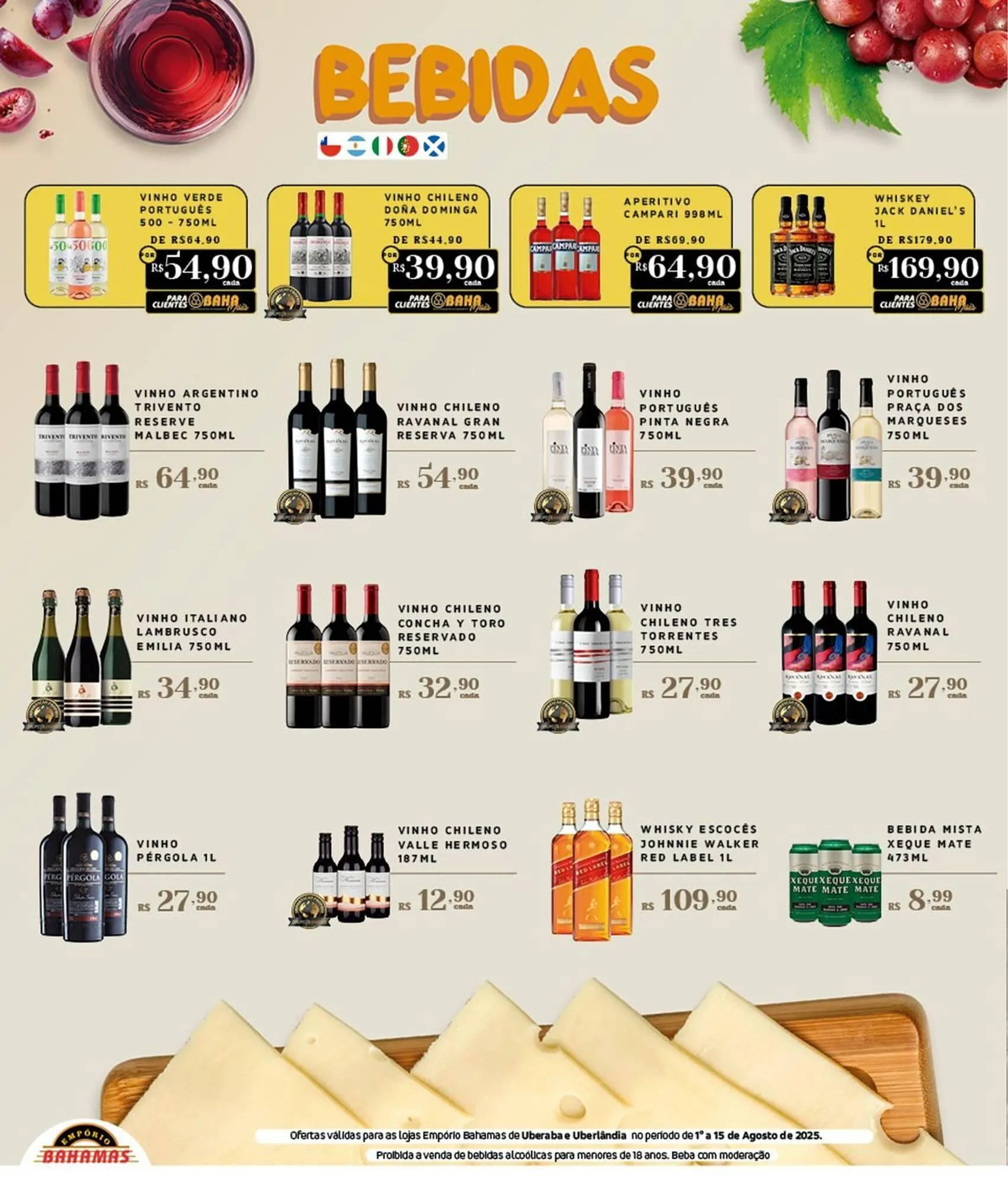 Encarte de Catálogo Empório Bahamas 1 de agosto até 15 de agosto 2025 - Pagina 2