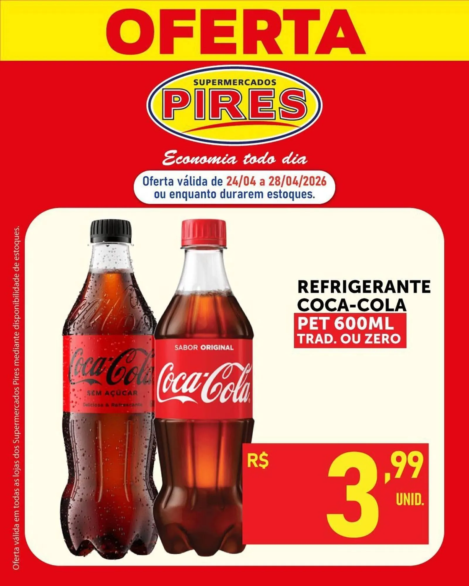 Encarte de Tabloide Pires 24 de abril até 28 de abril 2026 - Pagina 1