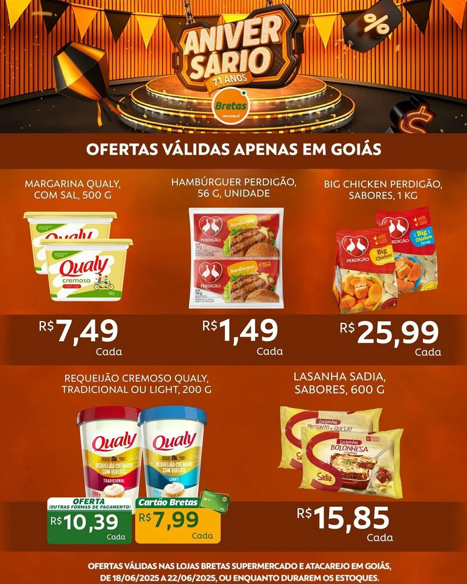 Encarte de Catálogo Supermercados Bretas 18 de junho até 22 de junho 2025 - Pagina 7