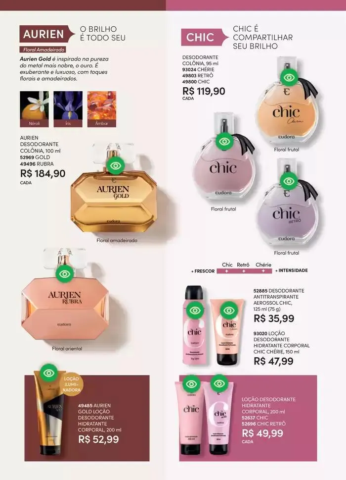 Encarte de Eudora Ciclo 05 12 de março até 12 de abril 2025 - Pagina 40