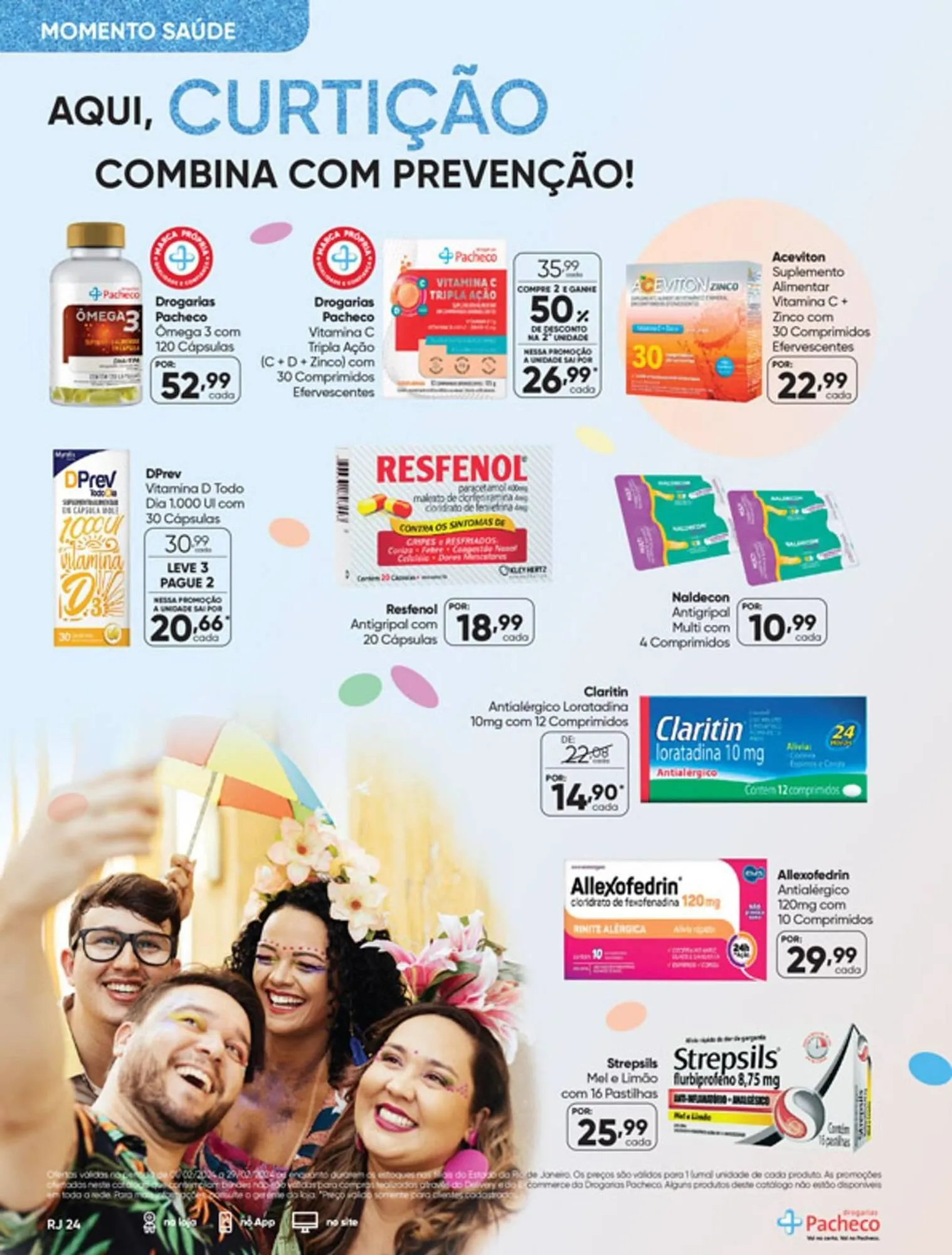 Encarte de Catálogo Drogarias Pacheco 1 de fevereiro até 29 de fevereiro 2024 - Pagina 24