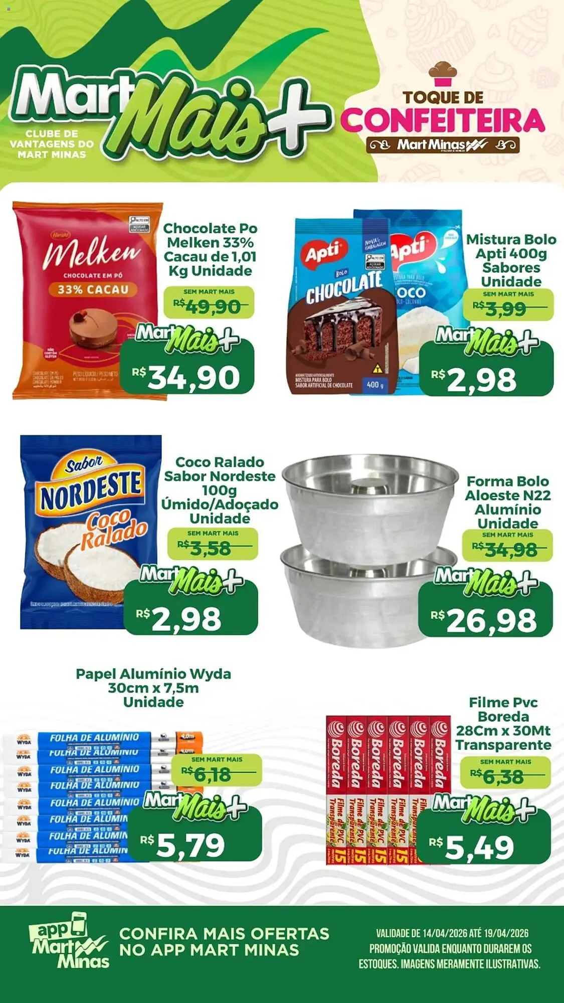 Encarte de Folheto Mart Minas 14 de abril até 19 de abril 2026 - Pagina 1